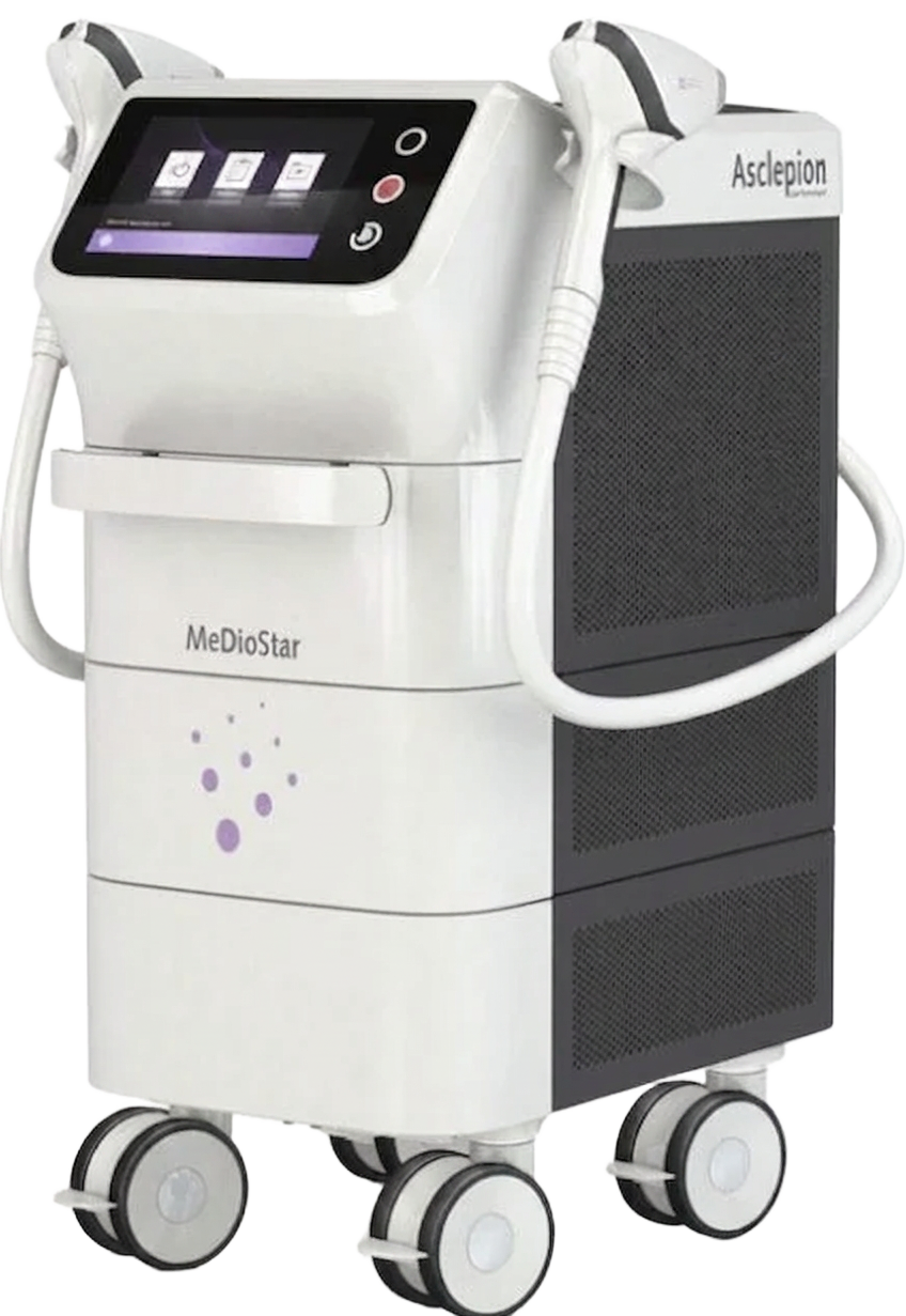 Asclepion MeDioStar Diodenlaser für dauerhafte Haarentfernung