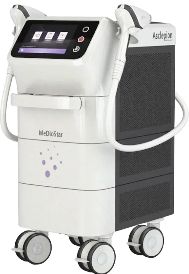 Asclepion MeDioStar Diodenlaser für dauerhafte Haarentfernung